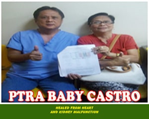 Patra Baby Castro (Healed from heart and kidney malfunction) Patra Baby Castro (Healed from heart and kidney malfunction)