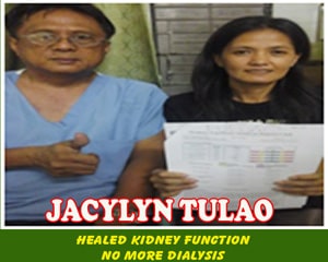 Jacylyn Tulao (Healed Kidney Function) Jacylyn Tulao (Healed Kidney Function)