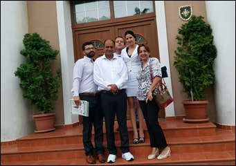After Lecture on Ayurveda in Radoviš, Macedonia After Lecture on Ayurveda in Radoviš, Macedonia