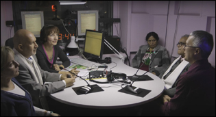 Dr. Gulati at Latvia Radio