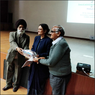 Dr Madan Gulati with Dr Vanita Suri and Dr Amarjeet Singh