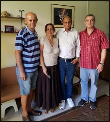 Dr. Vikram Chauhan with Dr. Dausan from Belgrade, Serbia (Red Shirt), Mr. Zoran and Ms. Karolina at Planet Ayurveda Centre in Skopje, Macedonia Dr. Vikram Chauhan with Dr. Dausan from Belgrade, Serbia (Red Shirt), Mr. Zoran and Ms. Karolina at Planet Ayurveda Centre in Skopje, Macedonia