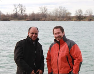 Dr. Vikram Chauhan with Slovakian Distributor in Bratislava Dr. Vikram Chauhan with Slovakian Distributor in Bratislava