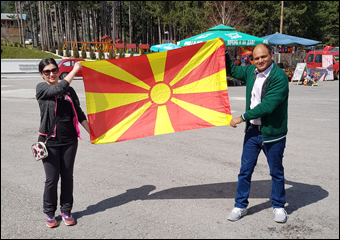 Dr. Vikram Chauhan, Love for macedonia