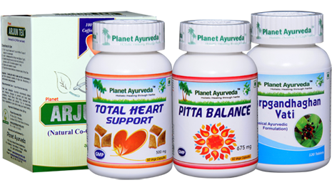 Ayurvedic Mediciens for High  blood pressure - Hypertension Care Pack