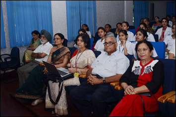 Dr. Madan Gulati attending the Seminar on PCOS at PGIMER, Chandigarh