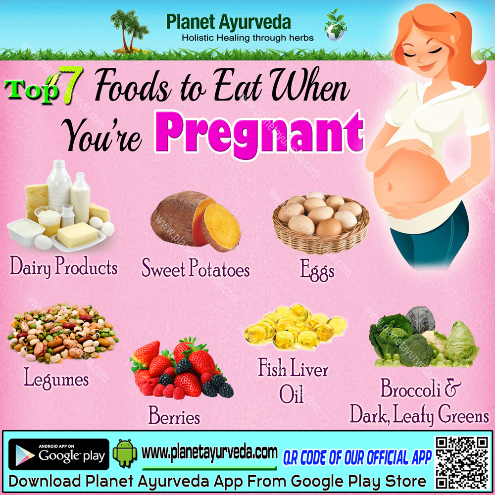 top 7 foods to eat during pregnancy