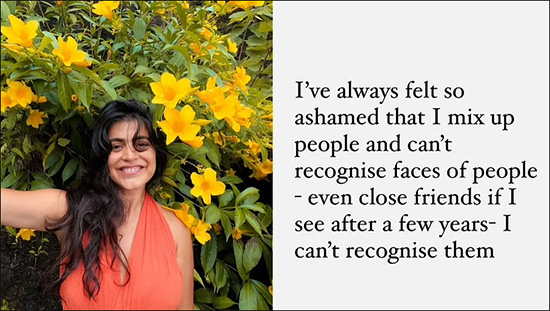 Shenaz Treasurywala Shenaz Treasury, Shenaz Treasurywala, Diagnosed, Prosopagnosia, Ayurvedic treatment, Ayurvedic Aspect, Signs, Symptoms, Causes, Diagnosis, Herbal Remedies, Face blindness, cognitive disorder, Face perception, Brain damage