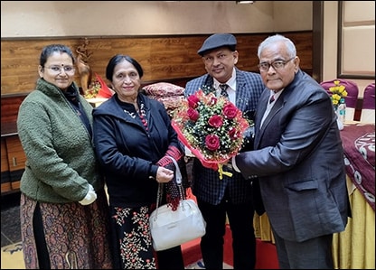 Dr Madan Gulati, Honour, Dr Pankaj Kumar, Distt Ayurvedic and Unani Officer, Ludhiana, Lecture, Ayurvedic Methods of Diagnosis and Treatment, Ras Chikitsa, Govt Ayurvedic Medical officer, Senior Ayurvedic Physicians, District, Ludhiana