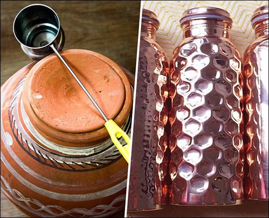 Mud Water Vessel, Copper Water Vessel, Mud Vessel Water, Copper Vessel Water, How to Choose a Favourable Water Vessel for You