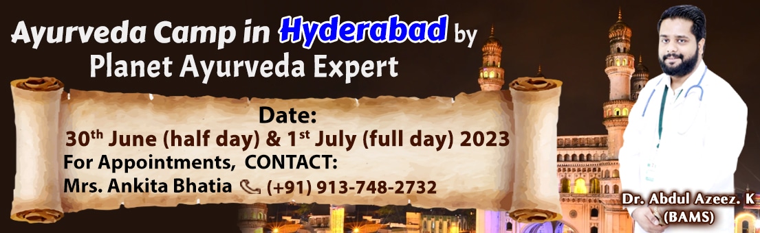 Ayurveda Camp, Ayurveda, Ayurvedic, Consultation, Hyderabad, Telangana, Ayurveda Expert, Dr. Abdul Azeez. K