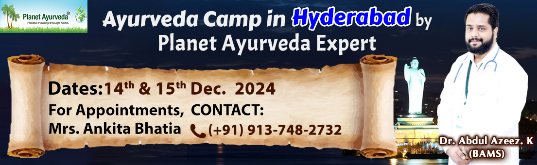 Ayurveda Camps in Hyderabad By Planet Ayurveda Experts