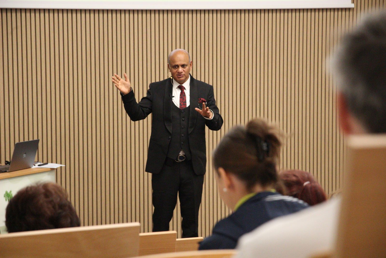 Dr. Vikram Chauhan's Seminar on Ayurveda in Prague, Czech Republic, Europe