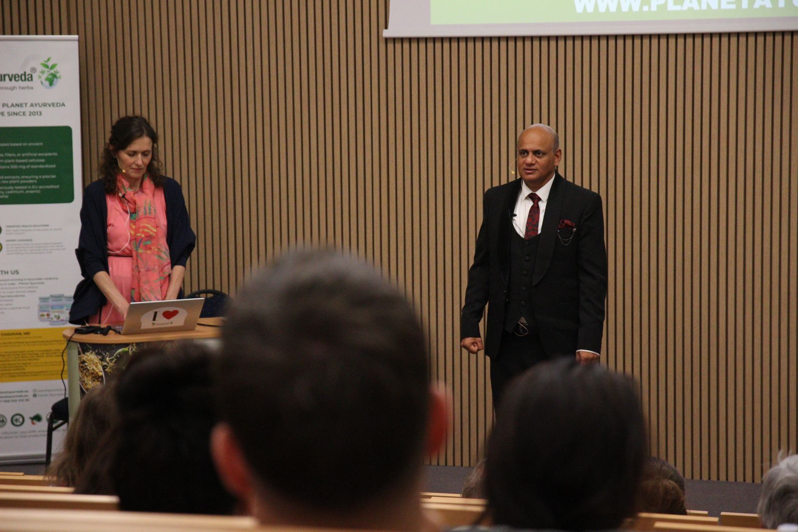 Dr. Vikram Chauhan's Seminar on Ayurveda in Prague, Czech Republic, Europe