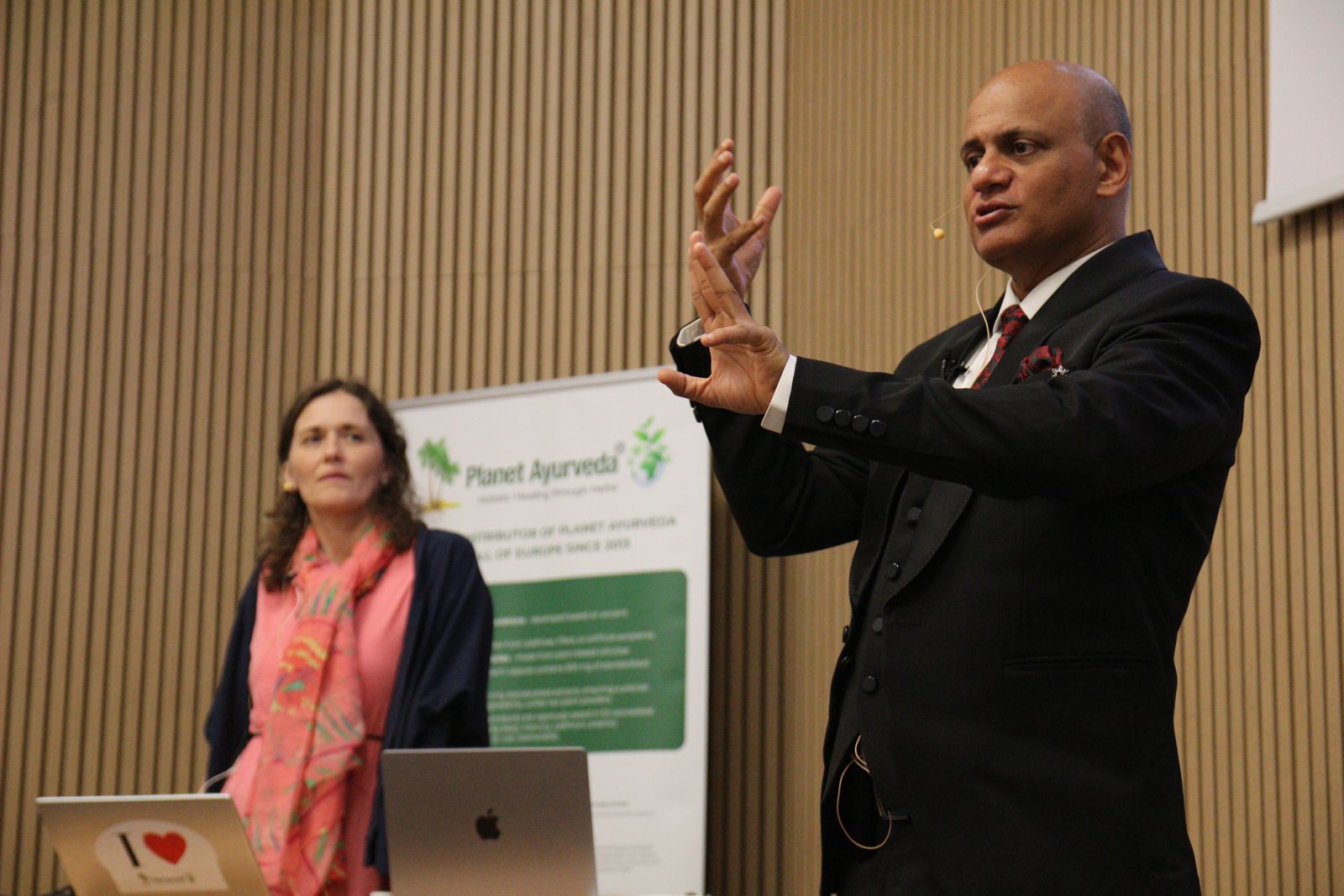 Dr. Vikram Chauhan's Seminar on Ayurveda in Prague, Czech Republic, Europe