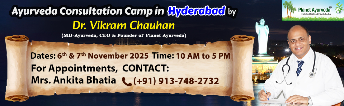 Medical Camp, Ayurveda, Ayurvedic, Consultation, Hyderabad, Ayurveda Expert, Dr. Vikram Chauhan