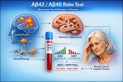 Aβ42/Aβ40 Ratio Test, Alzheimer's disease
