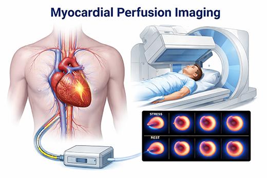 Myocardial Perfusion Imaging Enhanced Liver Fibrosis (ELF) Test