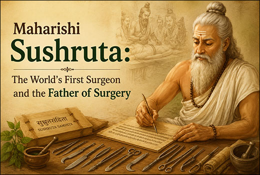 Maharishi Sushruta Maharishi Sushruta: The World's First Surgeon and the Father of Surgery