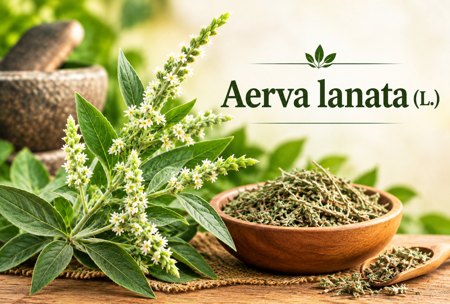 Aerva lanata (L.) / Gorakhbuti