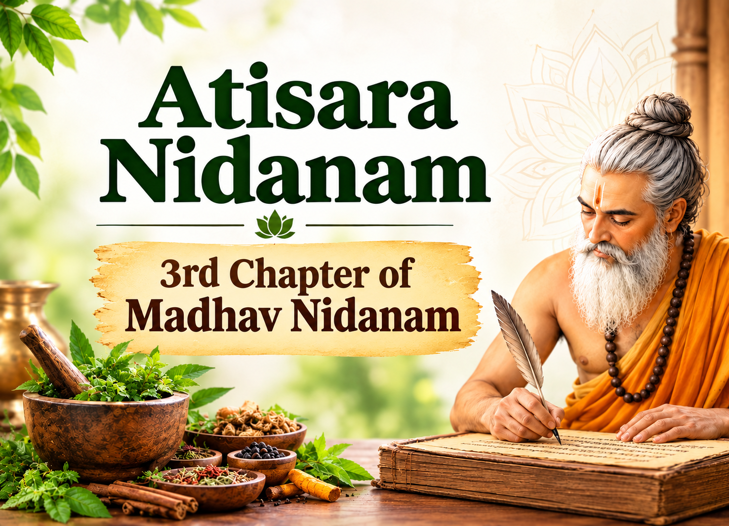 Atisara Nidanam – 3rd Chapter of Madhav Nidanam