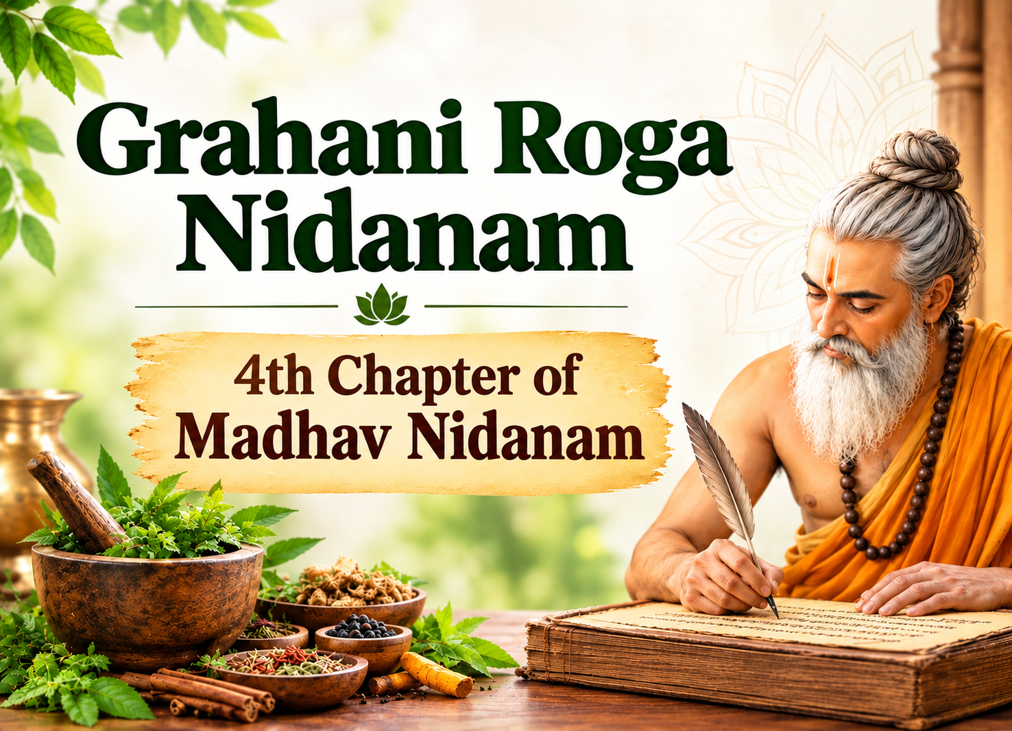 Grahani Roga Nidanam – 4th Chapter of Madhav Nidanam